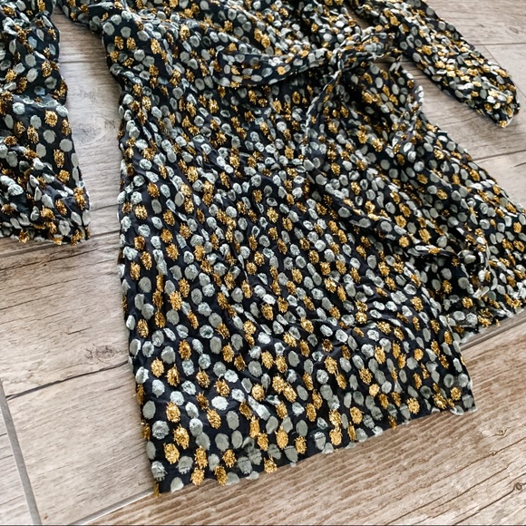 Sparkly mini wrap dress- NYE, holidays - Picture 6 of 13